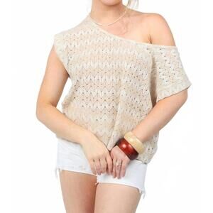 NEW SURF GYPSY naomi crop tee in cabana stripe